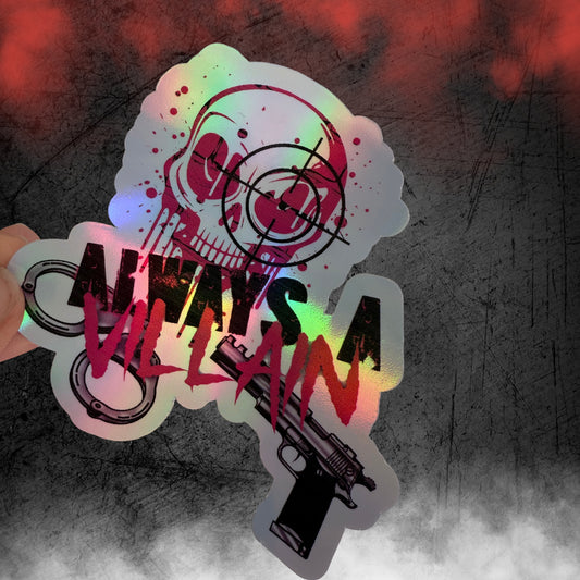 Licensed Saige Parker Holographic Stickers