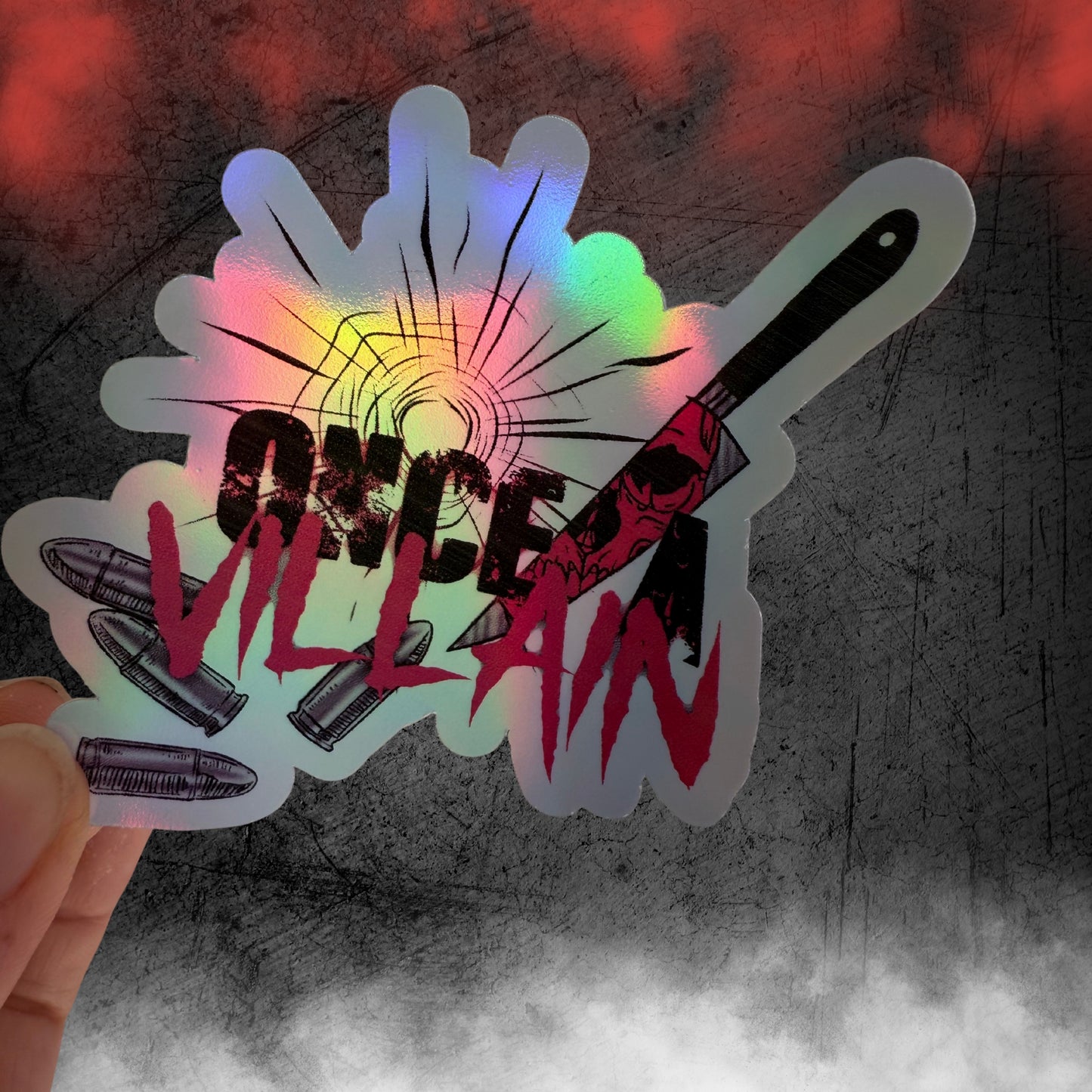 Licensed Saige Parker Holographic Stickers